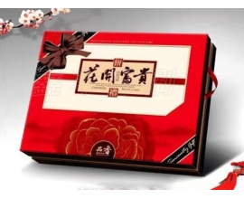無(wú)錫月餅盒包裝  49*38豪華書本 花開富貴